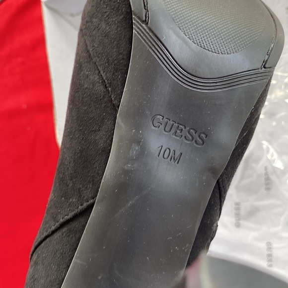 Black Platform GUESS DEJAH3 Booties - Picture 15 of 16